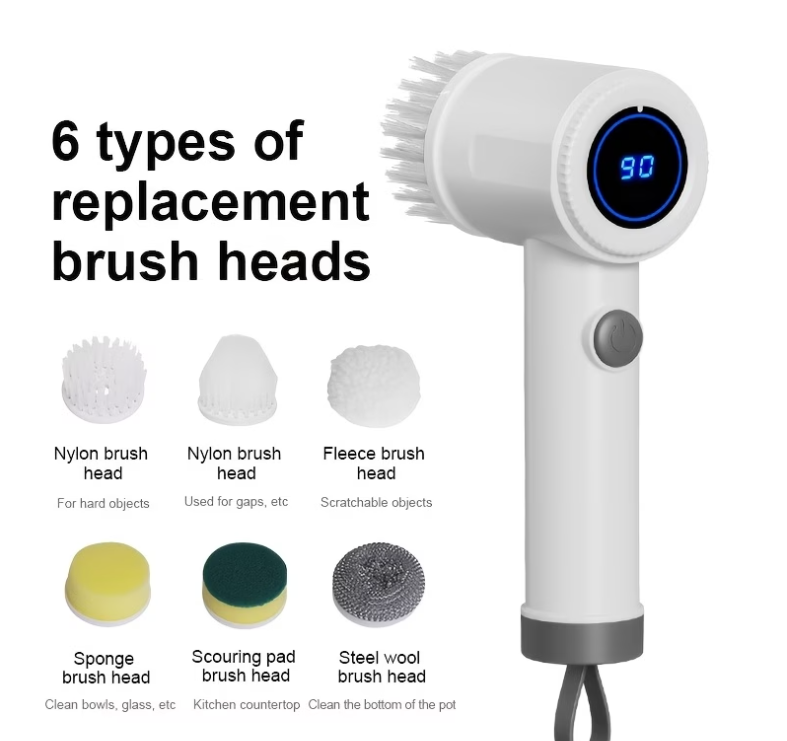 SmartHeaven ShinePro™ (6-in-1 Multifunctional Electric Cleaning Brush)